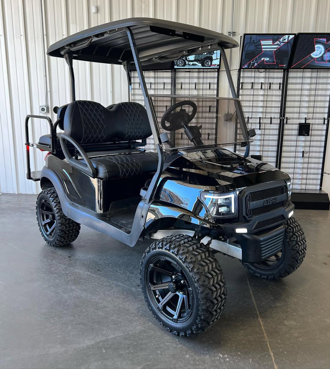 Custom Alpha Club Car Gas Golf Cart