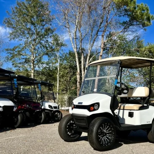 2023 E-Z-GO Express™ S4 ELiTE™ Lithium Bright White